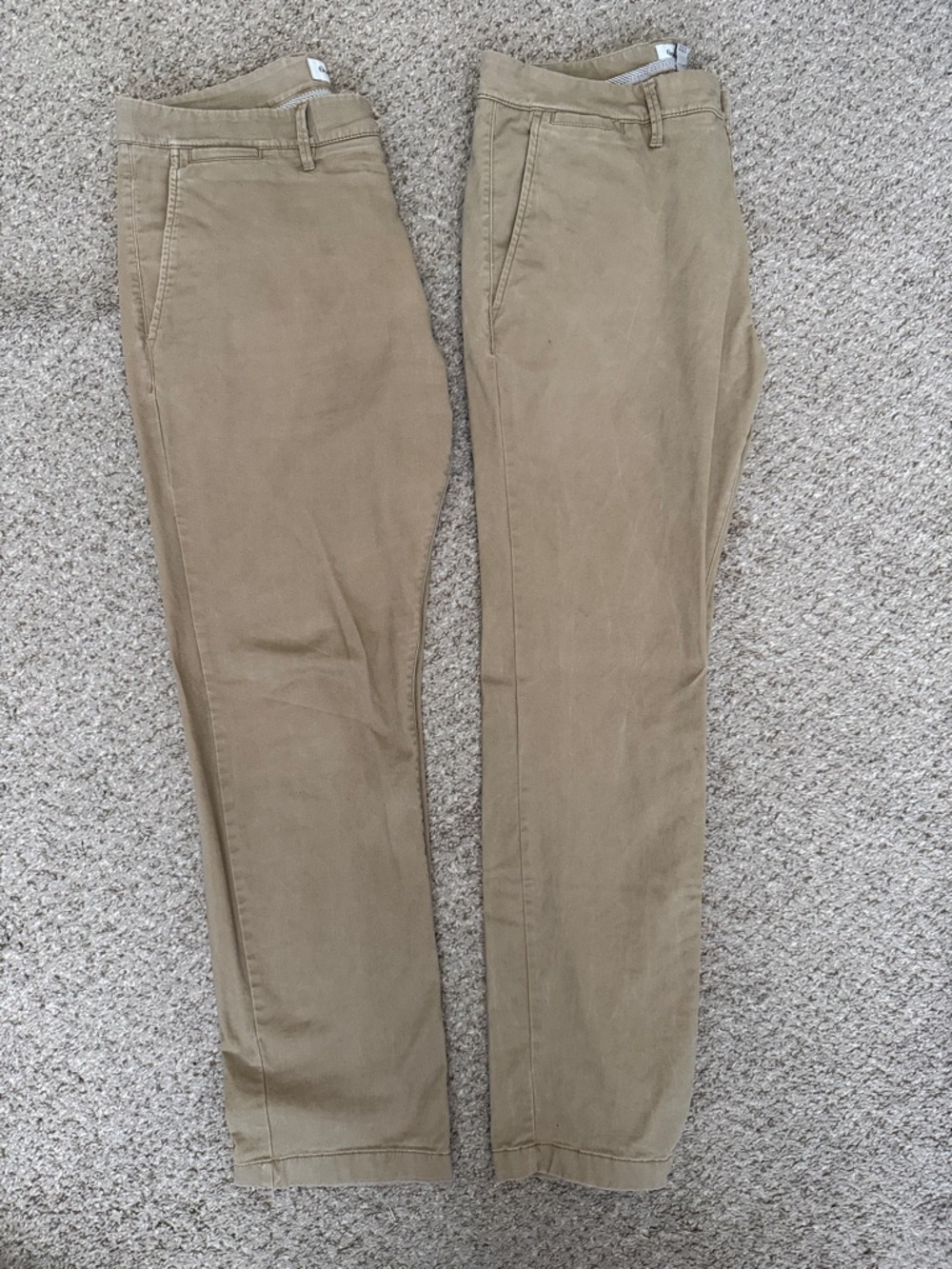 (2) Goodfellow & Co Men's Chinos in Khaki Tan